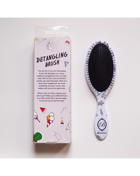 Detangling Hair Brush DIY (Do It Yourself)